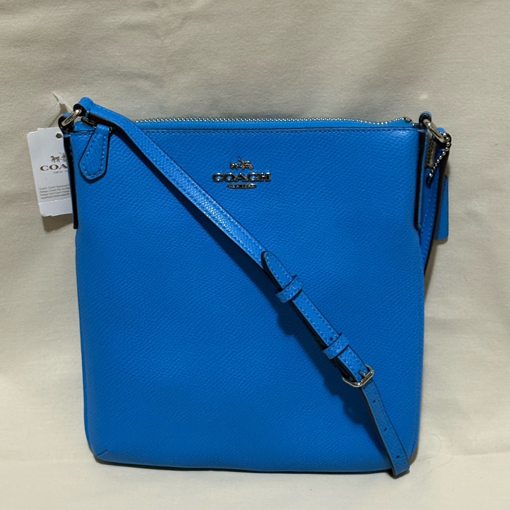 Coach Vibrant Blue Crossbody Bag